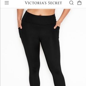 Victoria’s Secret Ultimate Black Leggings with pockets